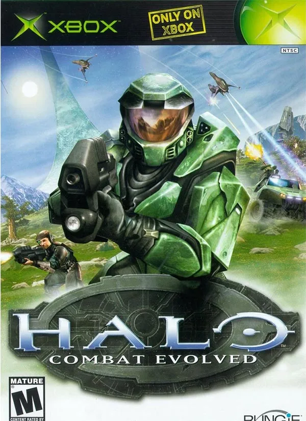 Halo video game box art